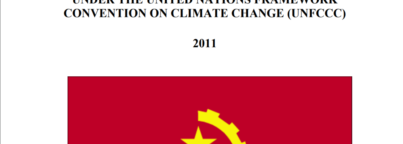 ANGOLA'S NATIONAL ADAPTATION PROGRAMME OF ACTION