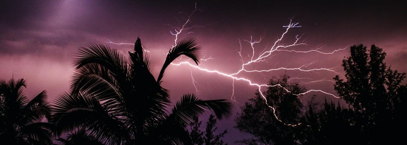 Lightning Storm in Monrovia, Liberia