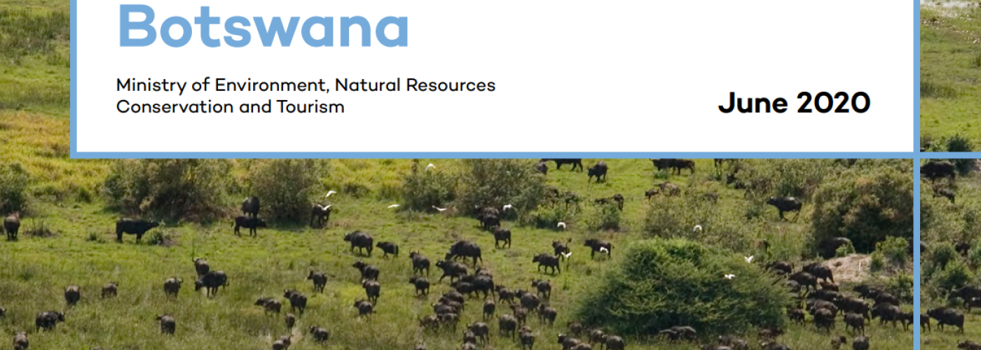 National Adaptation Plan Framework for Botswana