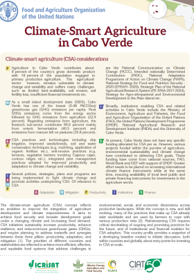 Climate-Smart Agriculture in Cabo Verde