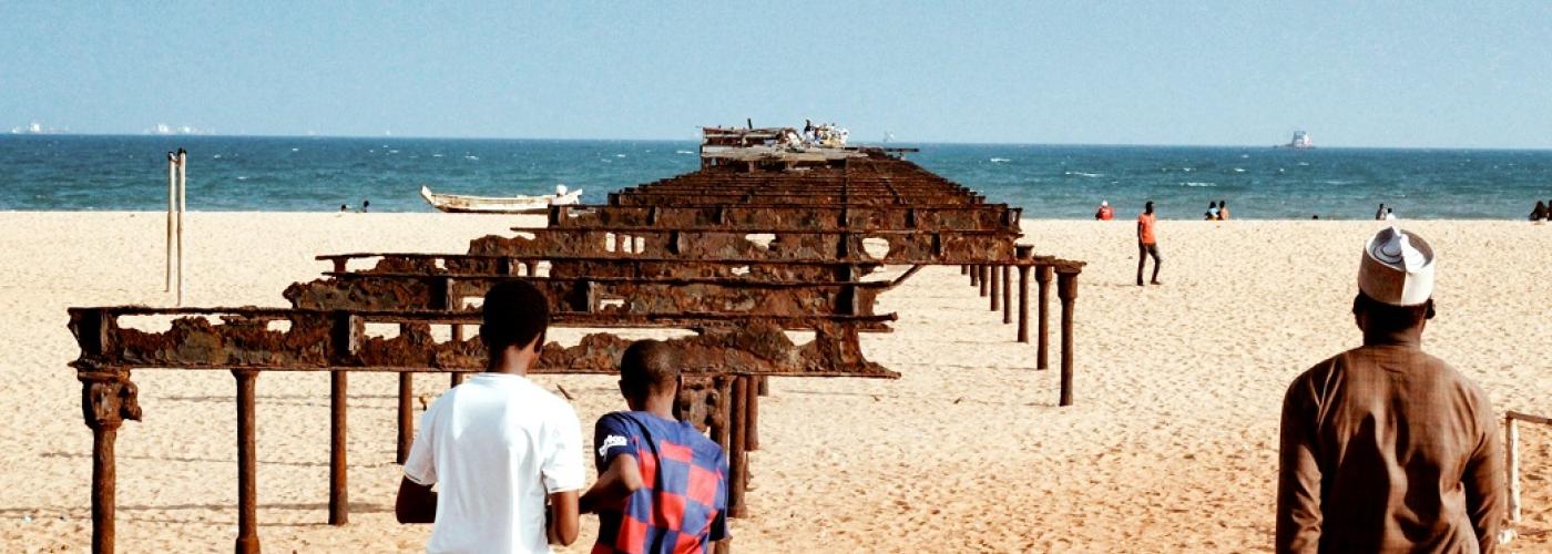 Beach in Togo